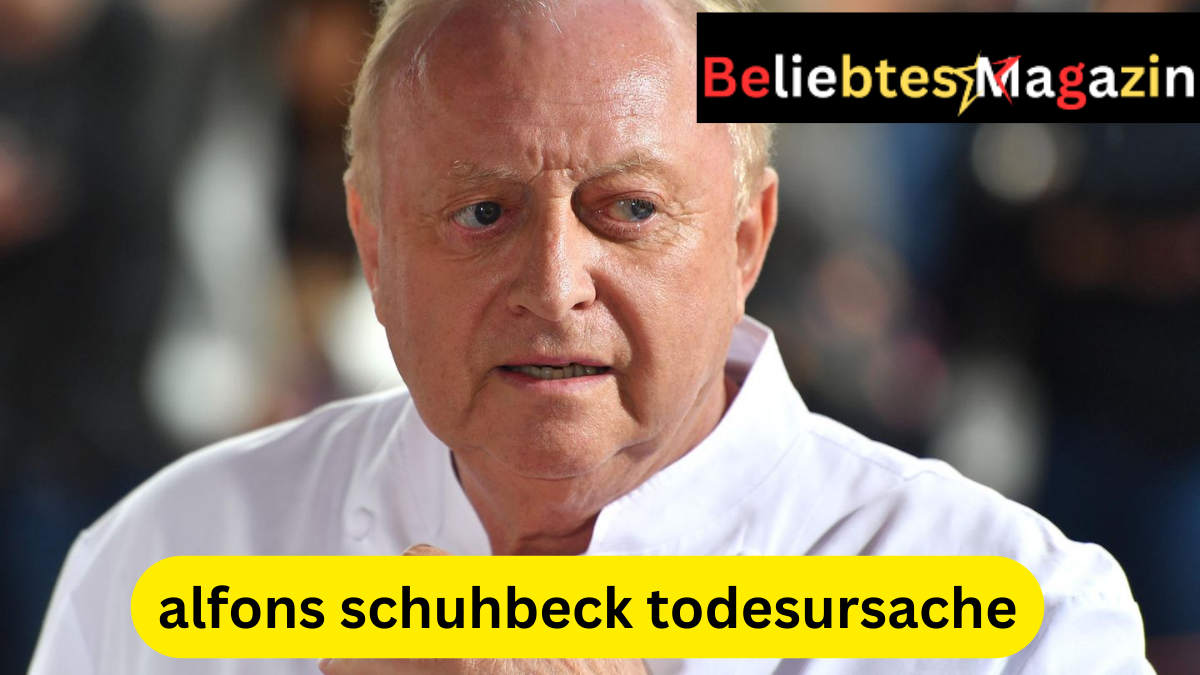 alfons schuhbeck todesursache